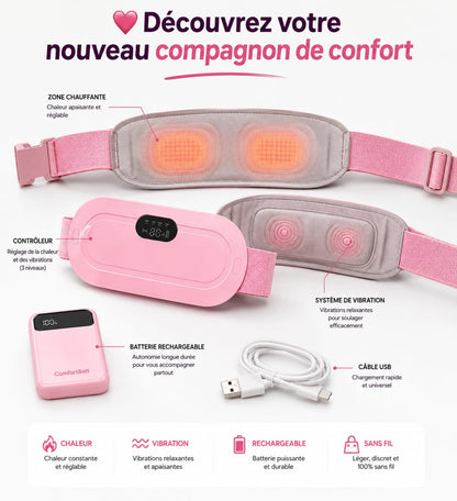VELYNA™ — Ceinture Chauffante & Massante
